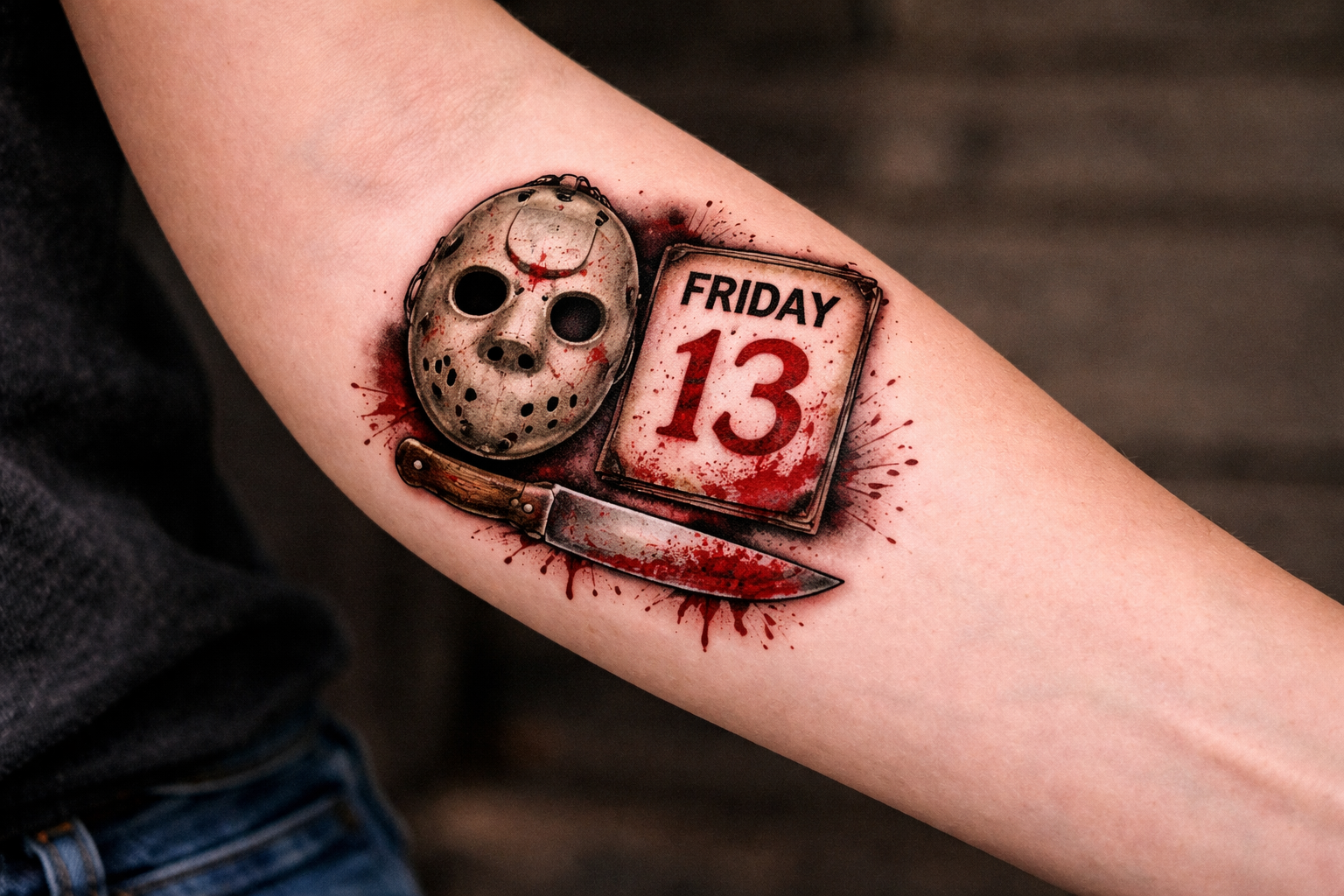 Friday the 13th tattoos