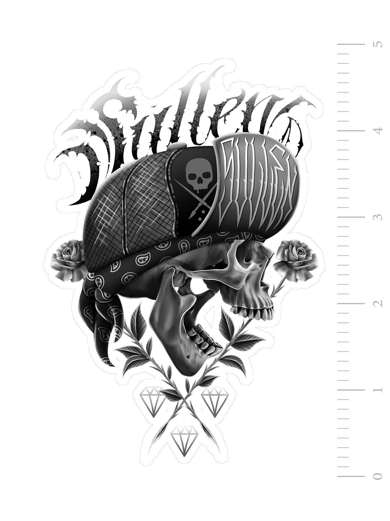 ARTIST-SERIES-STICKER- rosecrans - Sullen