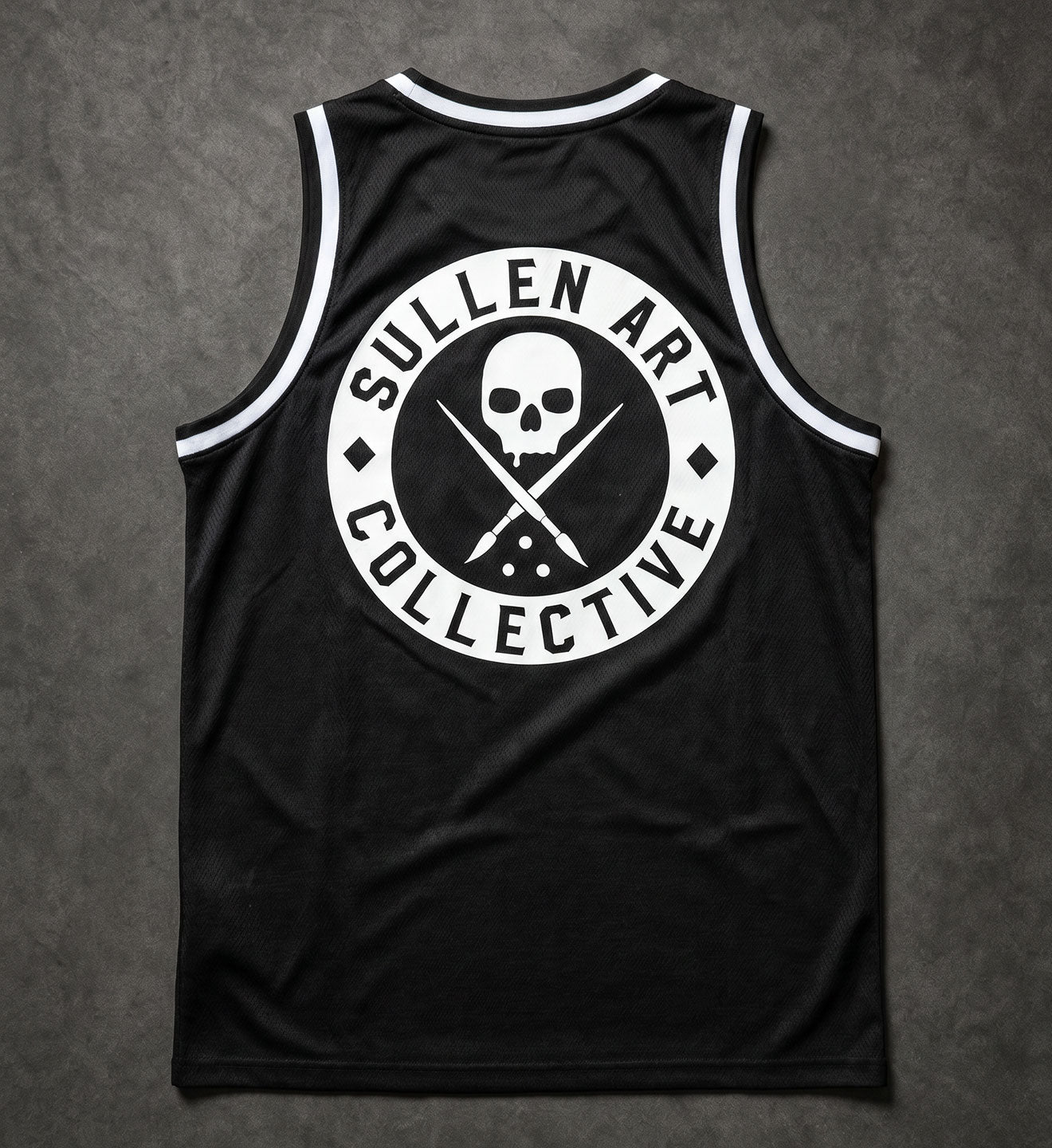 Camiseta sin mangas BOH Negro/Blanco