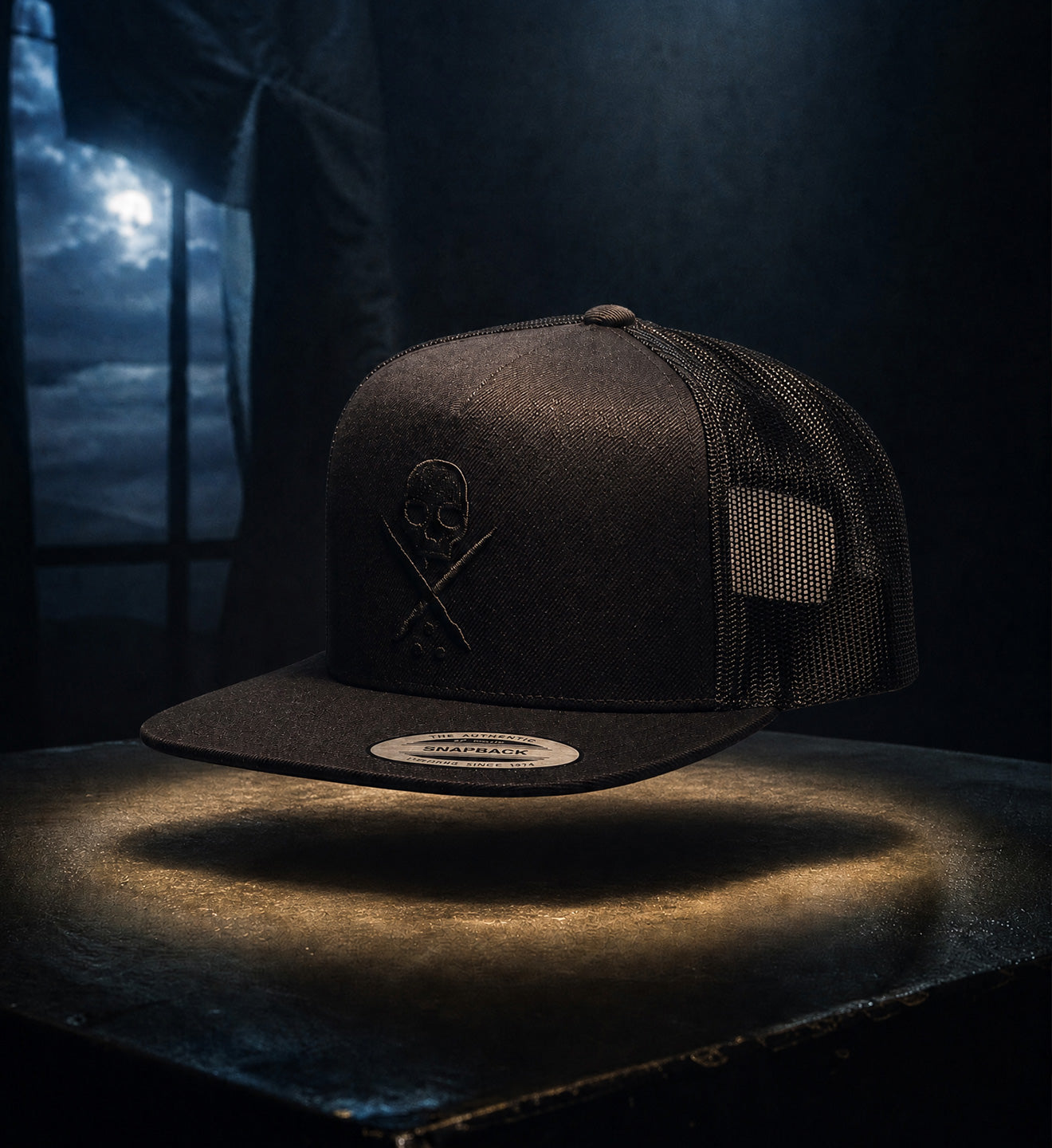 Badge Mesh Snapback