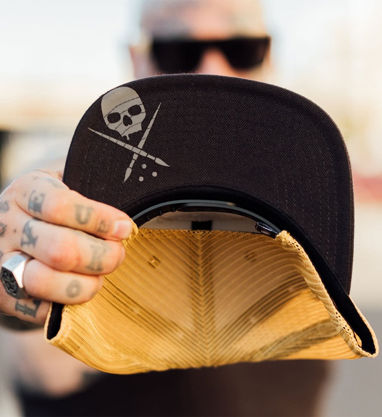 BOH Mesh Hat Yellow -