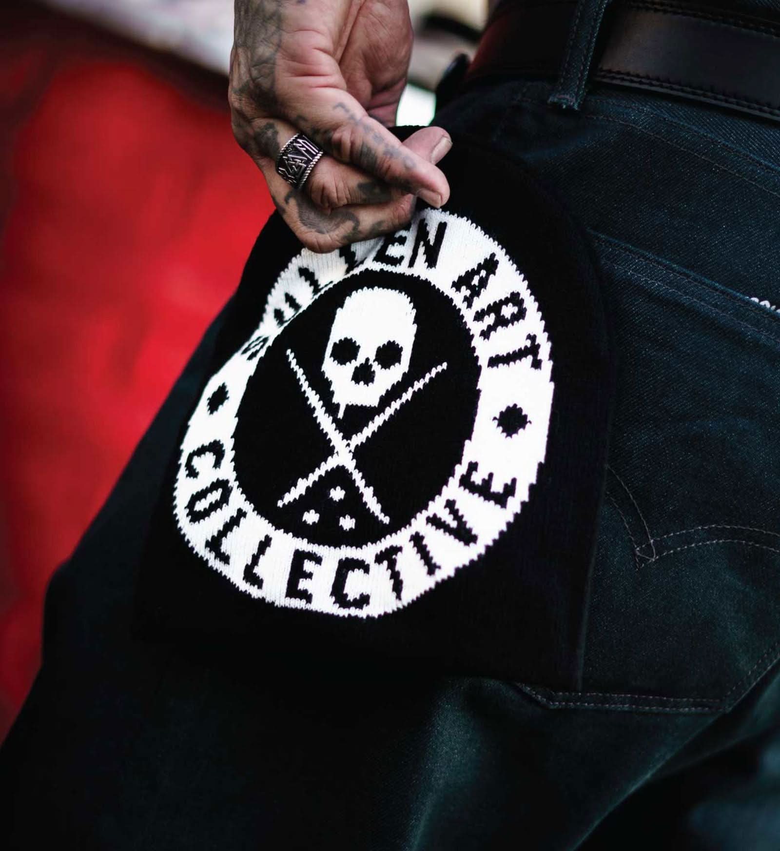 BOH Skull Cap Beanie - Black -