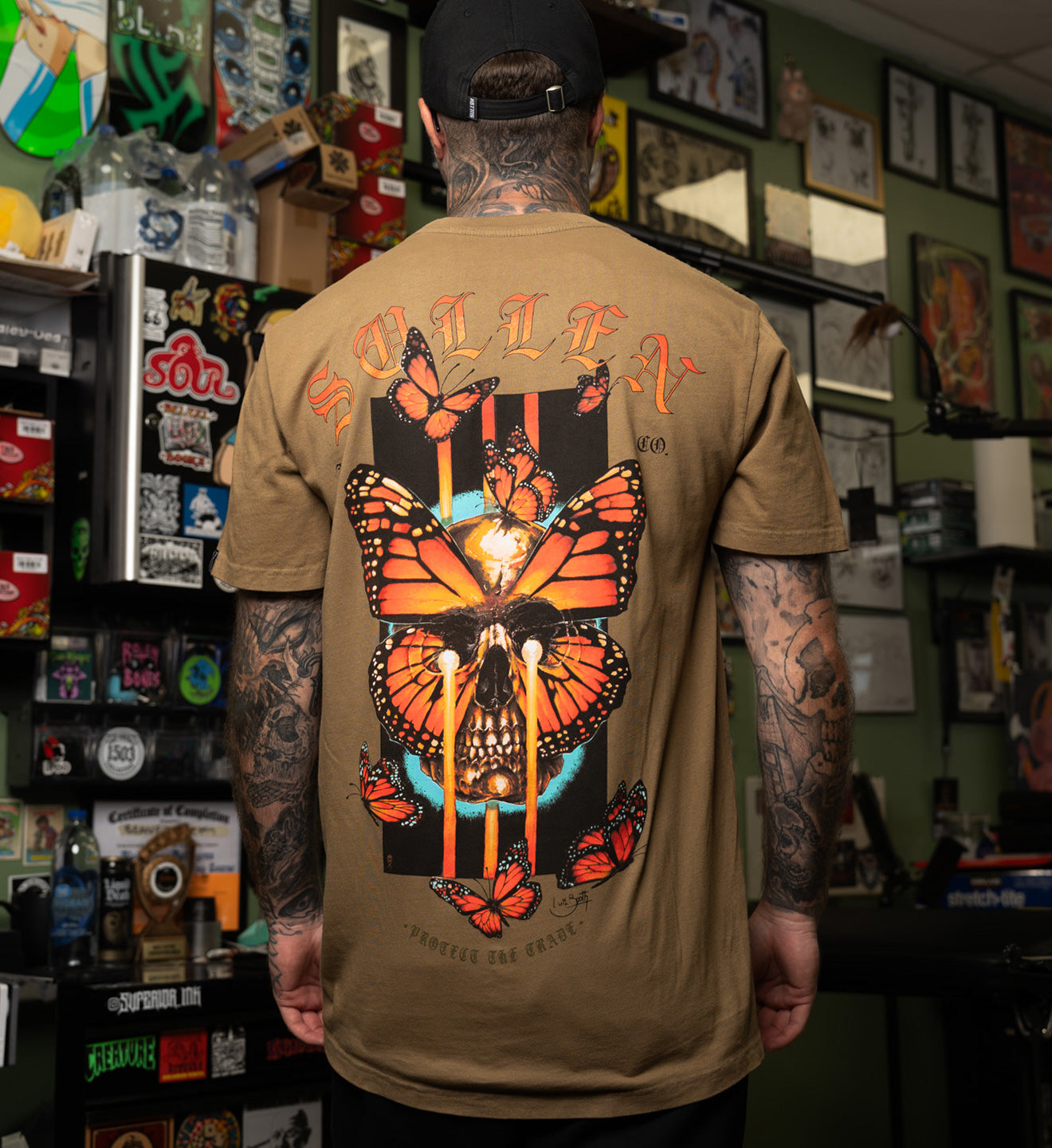Butterfly Skull Premium