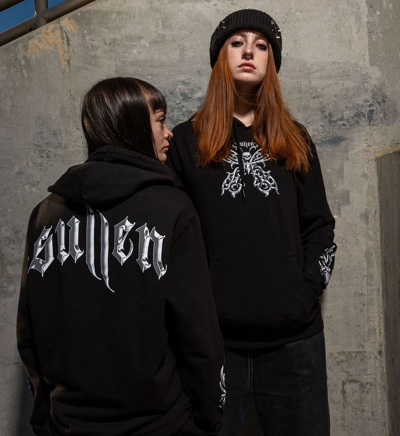 Chrome Butterfly Hoodie
