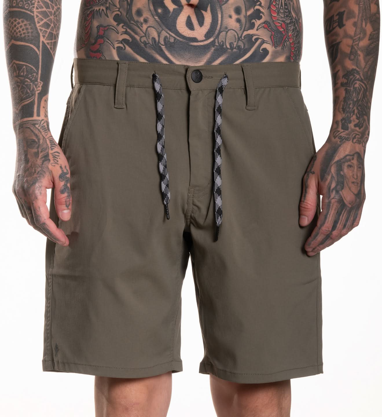 Verano Hybrid Walkshorts - Dusty Olive