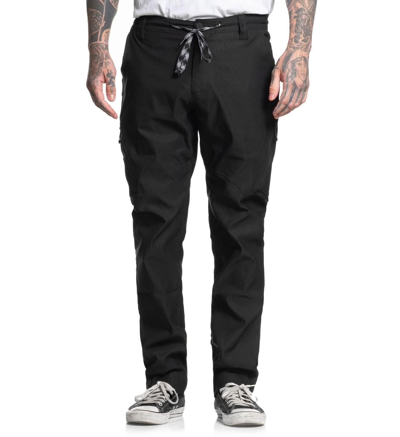 Pantalones cargo elásticos Expedition - Carbón