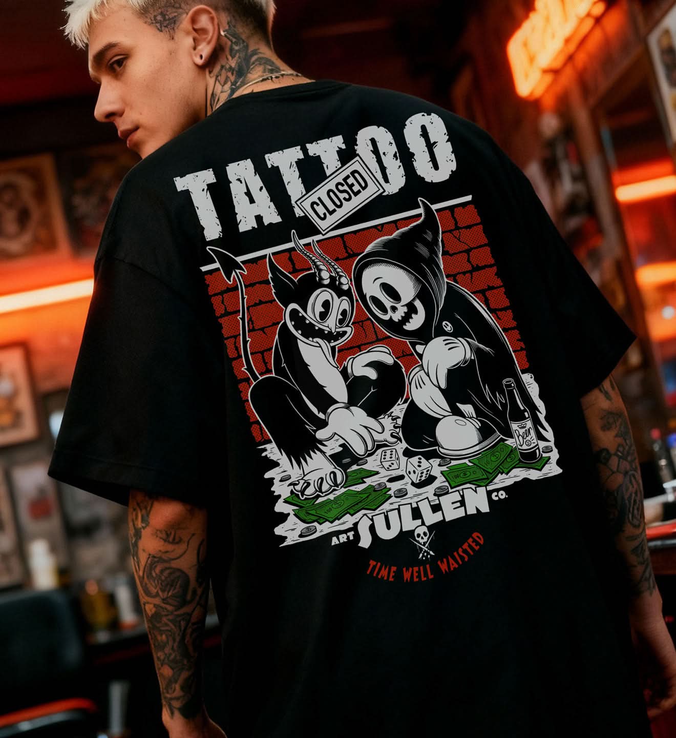 トップス Neil Barrett Archive ls T sullen tokyo SULLEN TOKYO