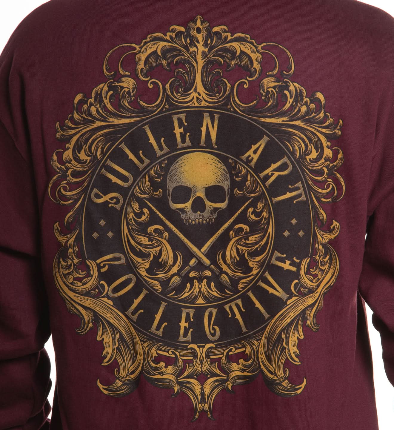 Filigree Badge Zip Hood