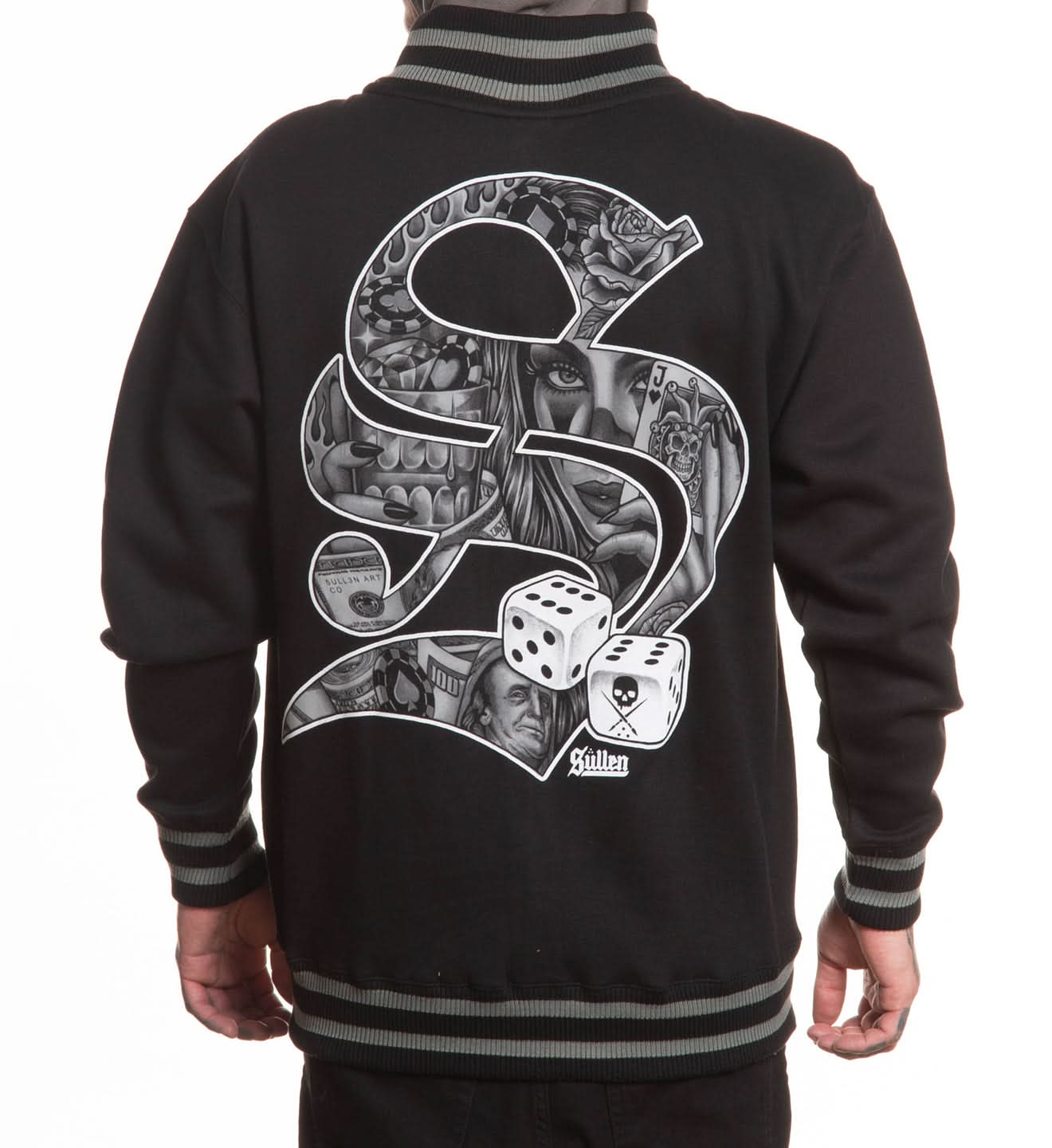 S Dice Zip Up Fleece