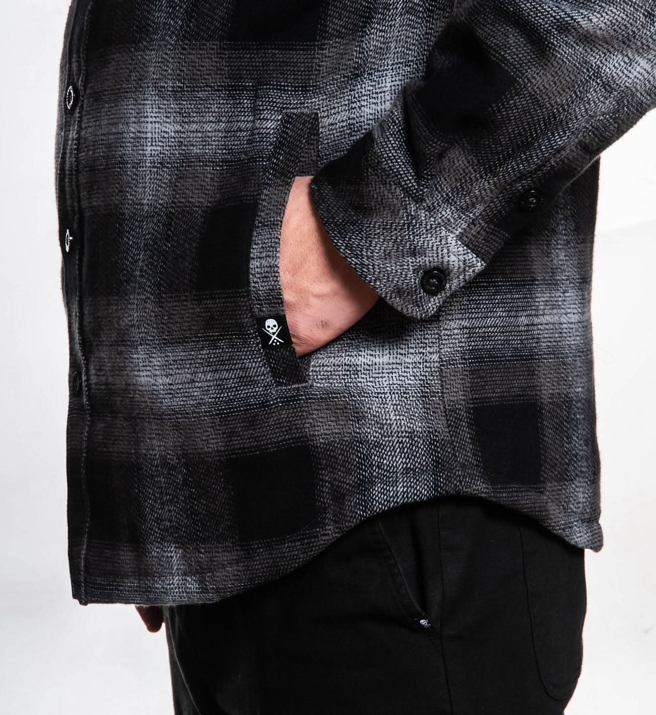 Twisted Flannel Jacket