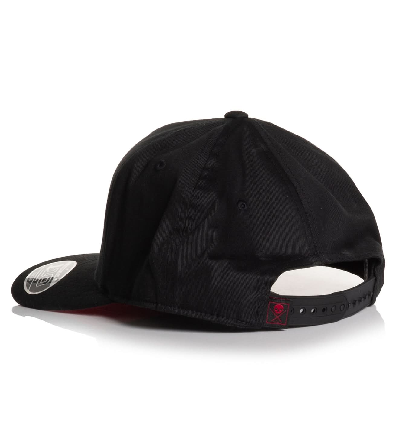 Gorra snapback curvada BOH - Negro/Gris