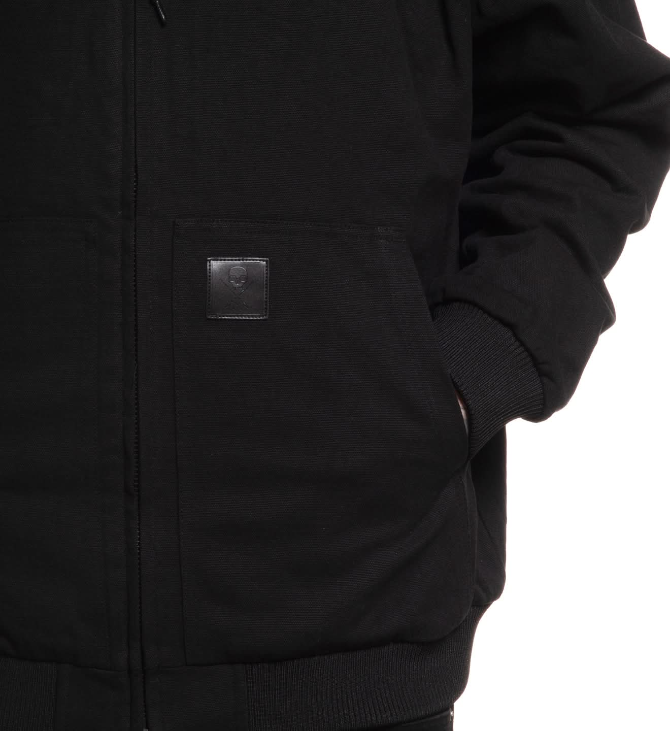 Sierra Duck Canvas Heavyweight Quilted Zip
