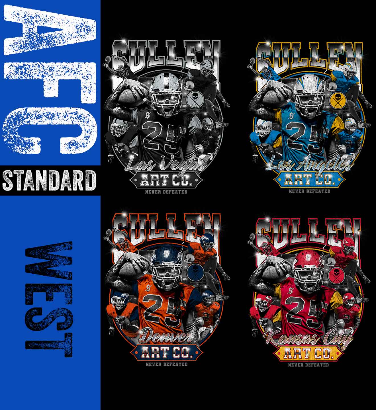 End Zone Standard - AFC WEST