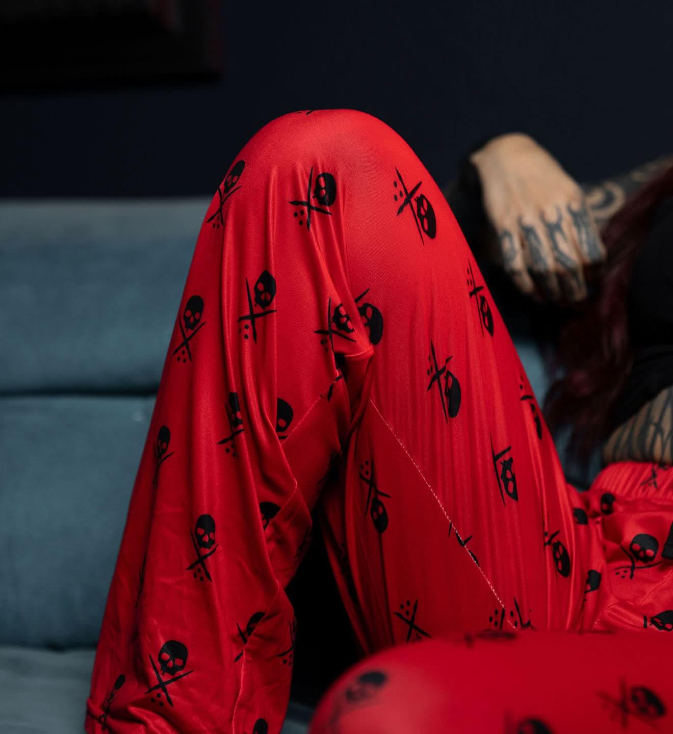 RED-BADGE-PJ-PANTS-LEG-MODE - Sullen