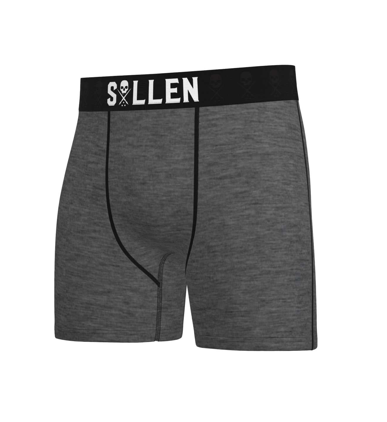 Solid Luxe Boxers - Dark Red