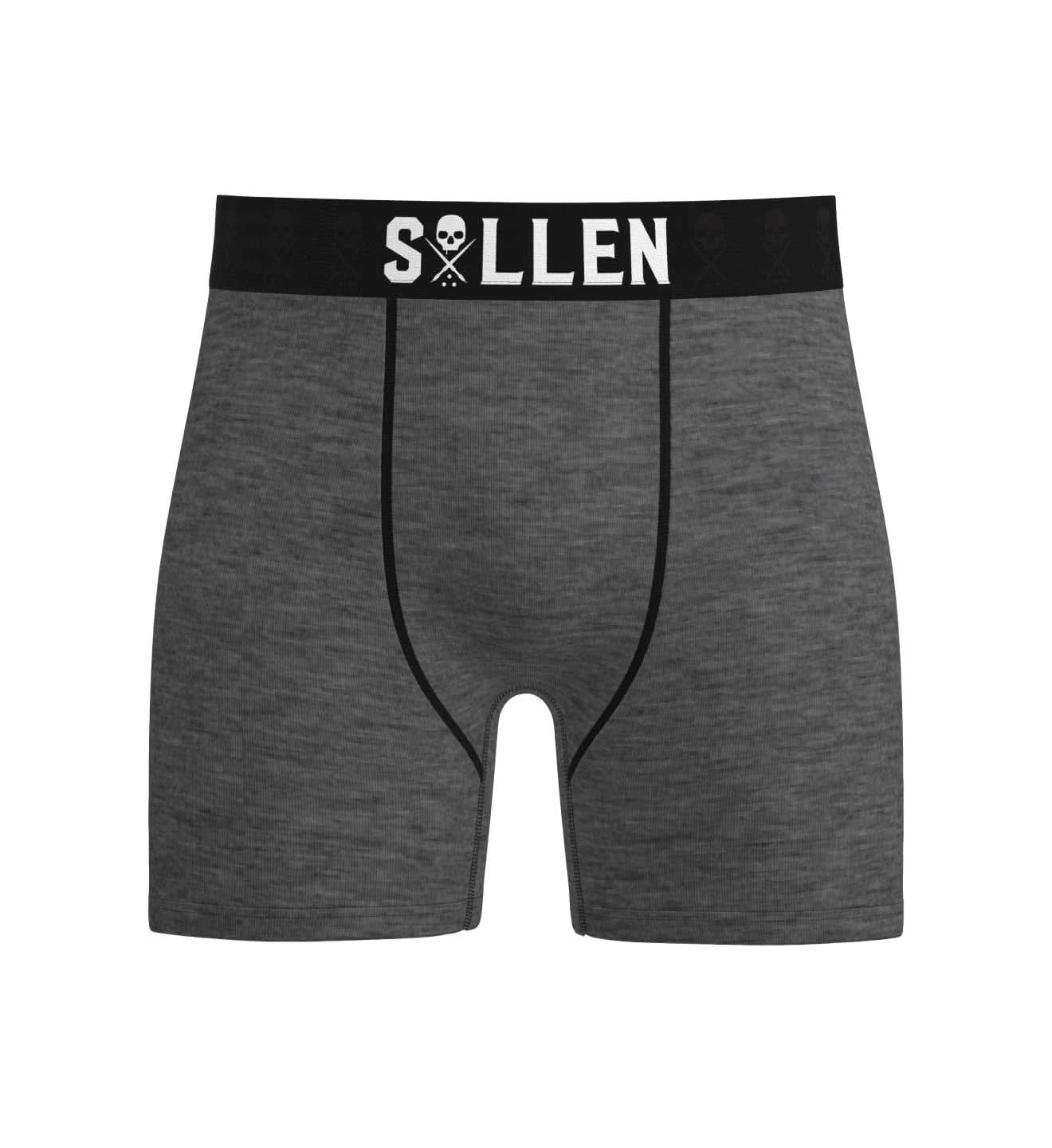 Solid Luxe Boxers - Dark Red