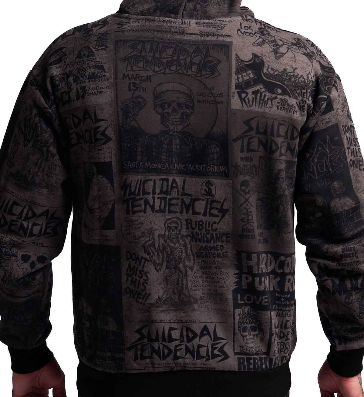 Sullen X ST Posted Zip Up Blue