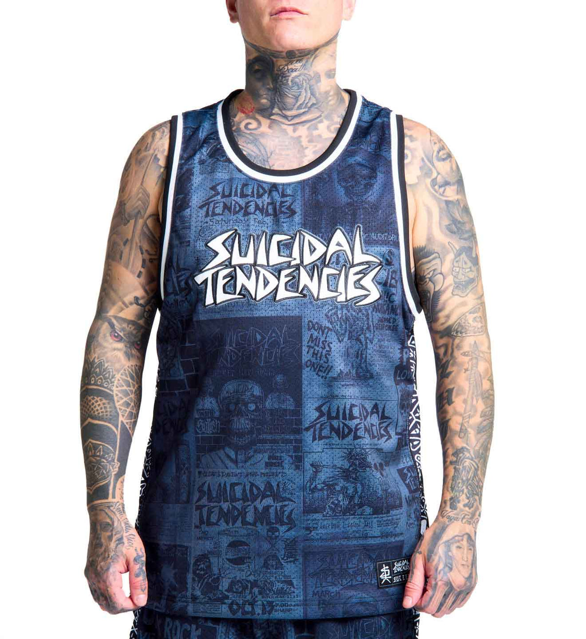 Sullen X ST Posted Jersey Blue