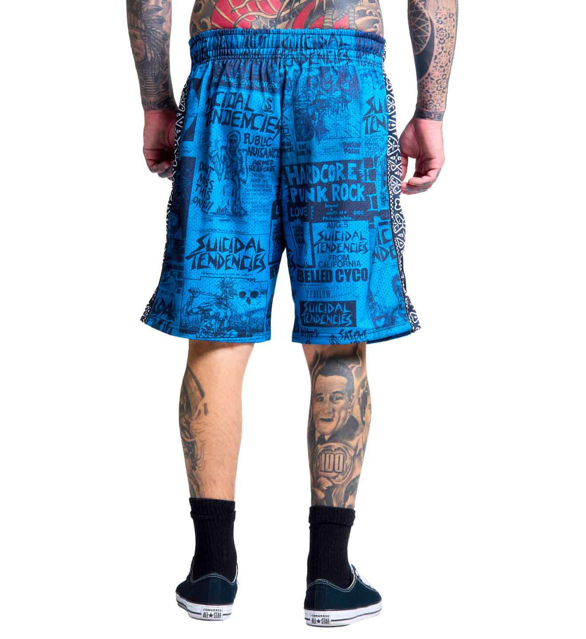 Sullen X ST Posted Shorts Grey