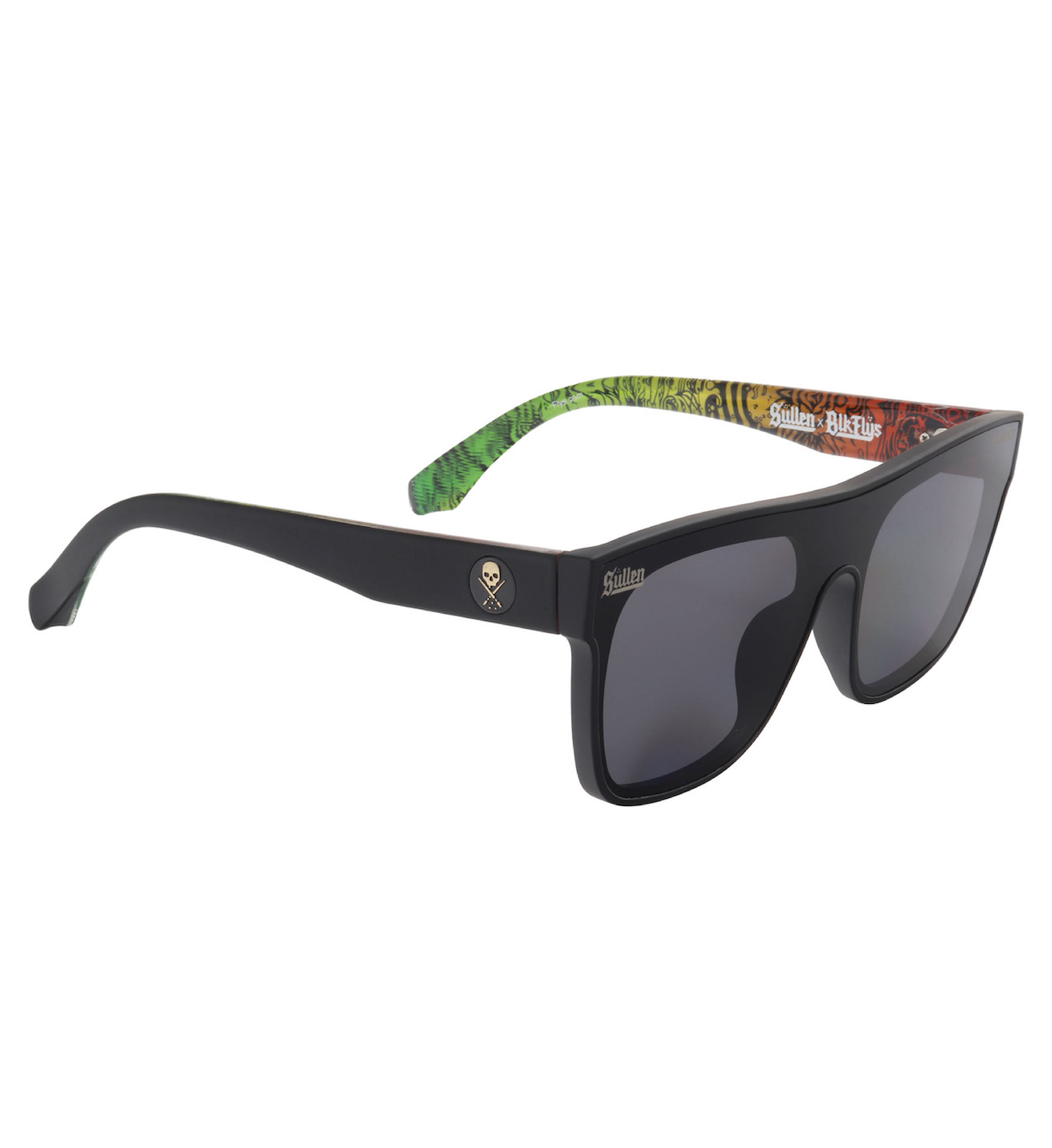 Cholohaflys Sunglasses - Matte Black/Smoke -