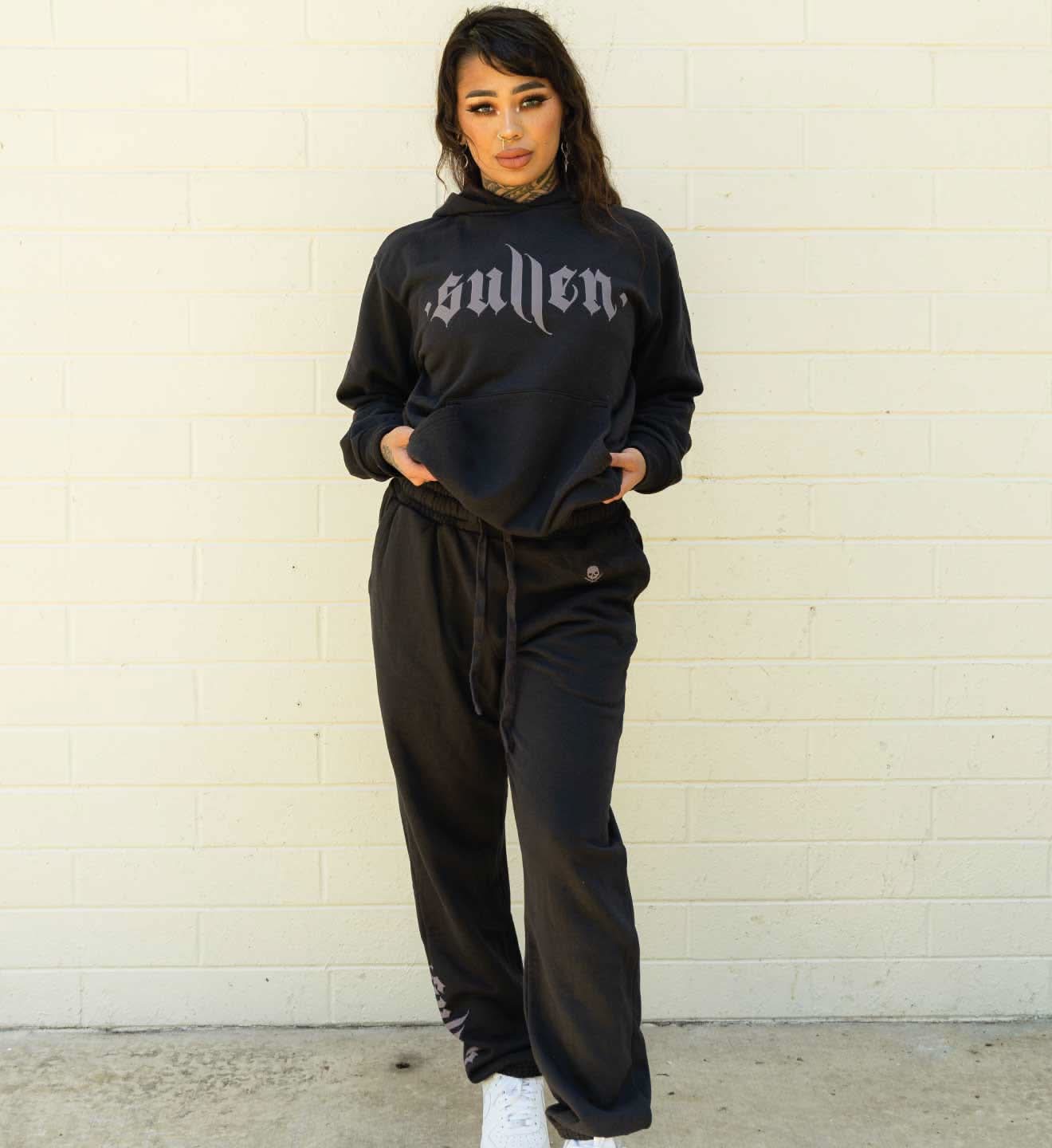 黒スウェット　kimuchannel A FRUITFUL LIFE　L　未使用 Angels Sweatpant - Stretch Limo