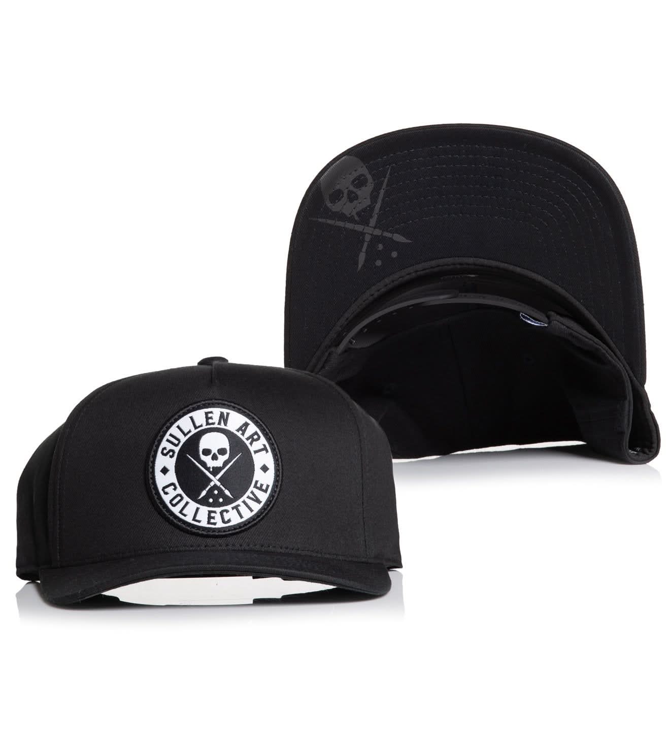 BOH Curved Snapback - Black/White -