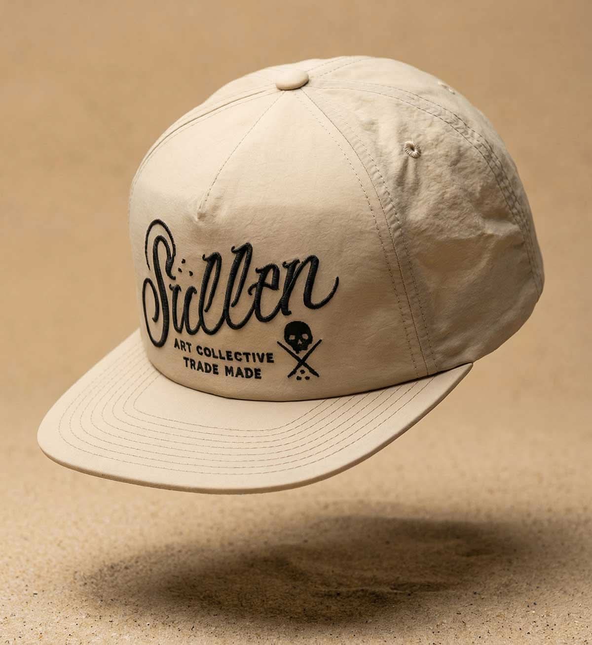 SALSATION★サルセーション Canvas Flat Cap DG Fluent Snapback - Tan