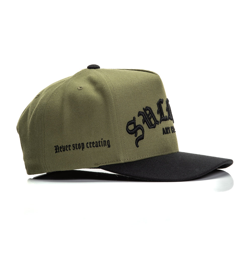GREEN SULLEN SNAPBACK