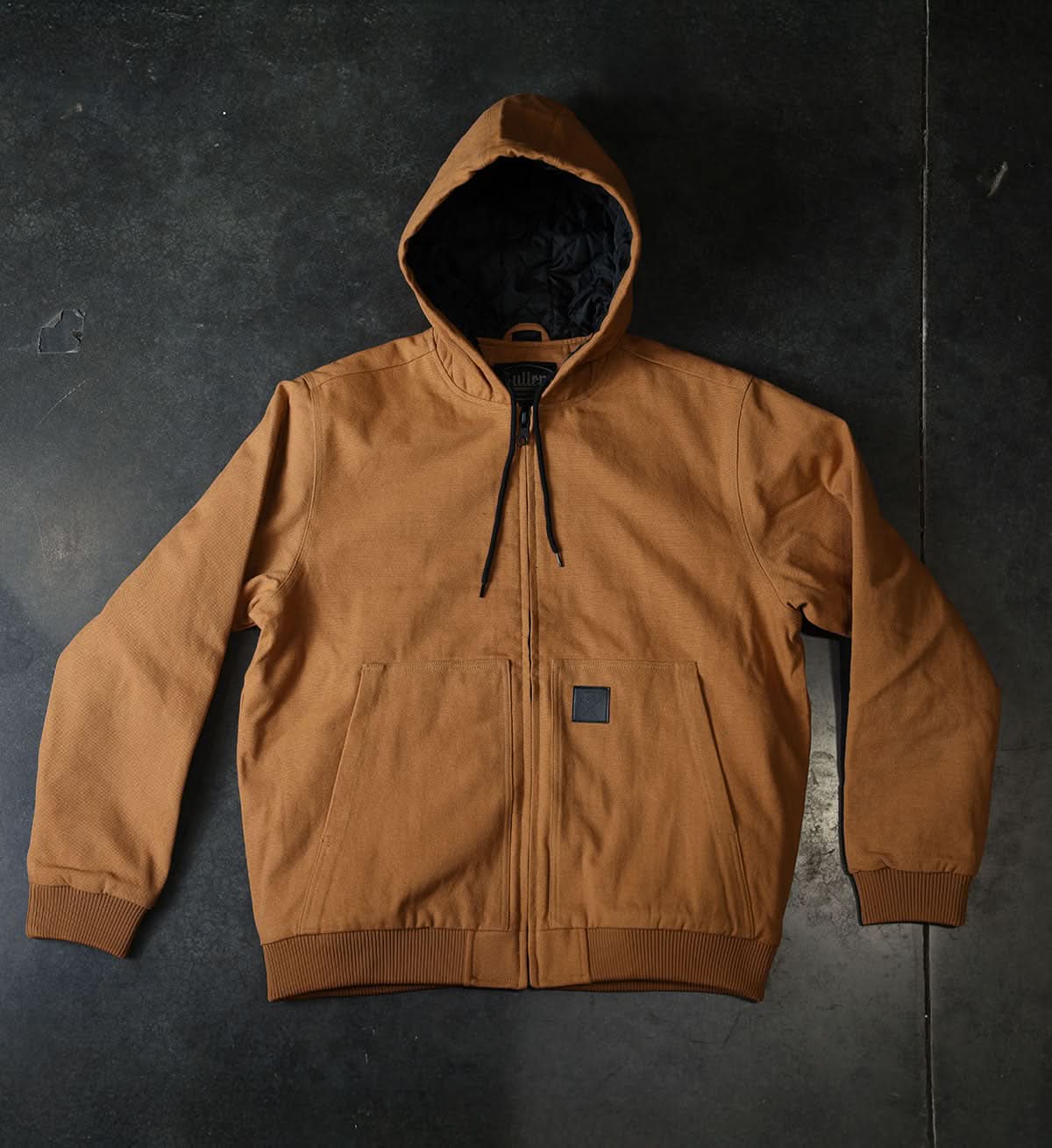 Sierra Duck Canvas Heavyweight Quilted Zip