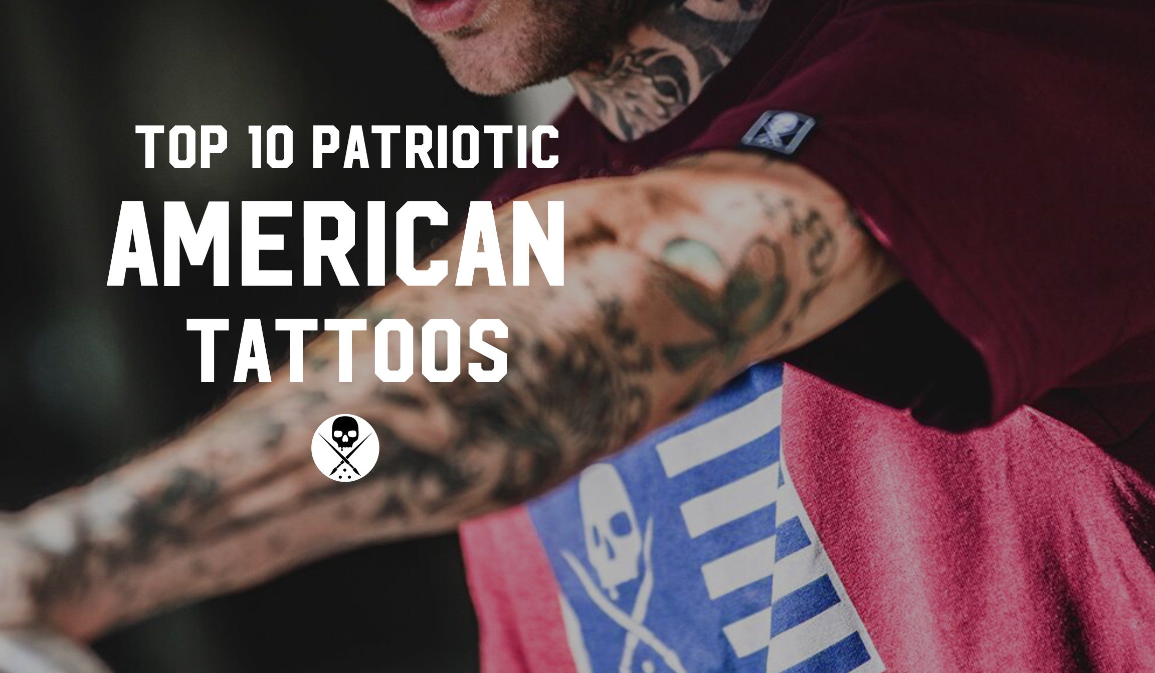 American Soldier Patriotic Tattoos Sleeve Full Arm Temporary Tattoo For Men  Women Adult Fake Pride Independence