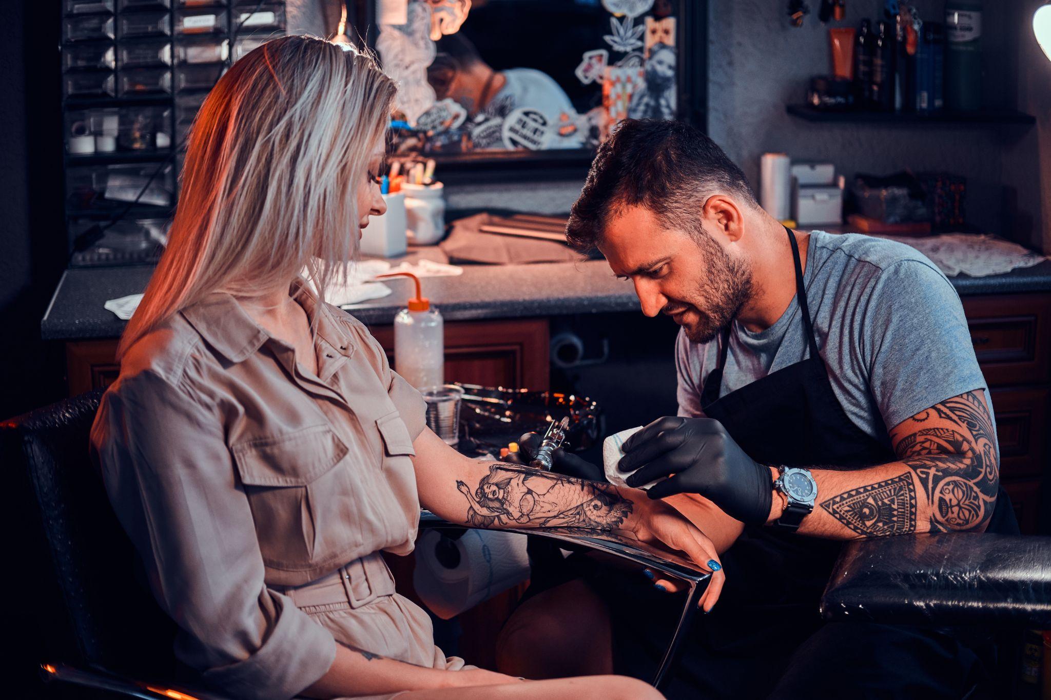 Private tattoo studio