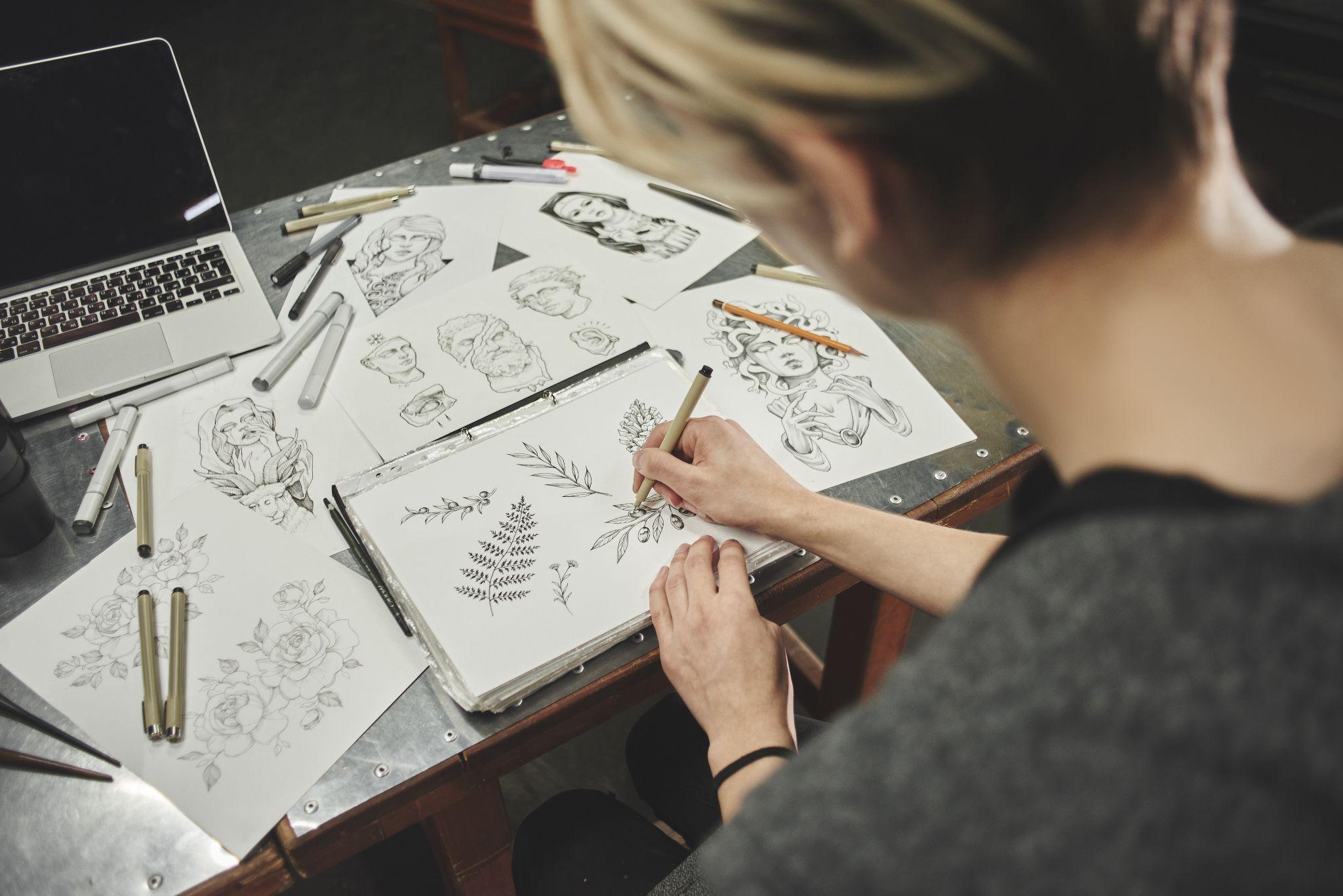 Tattoo artists design 