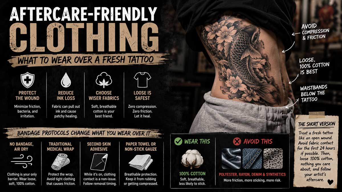 Sullen Art Collective premium black t-shirt, the go-to choice for getting tattooed — soft ringspun cotton that moves with you and holds up through long sessions