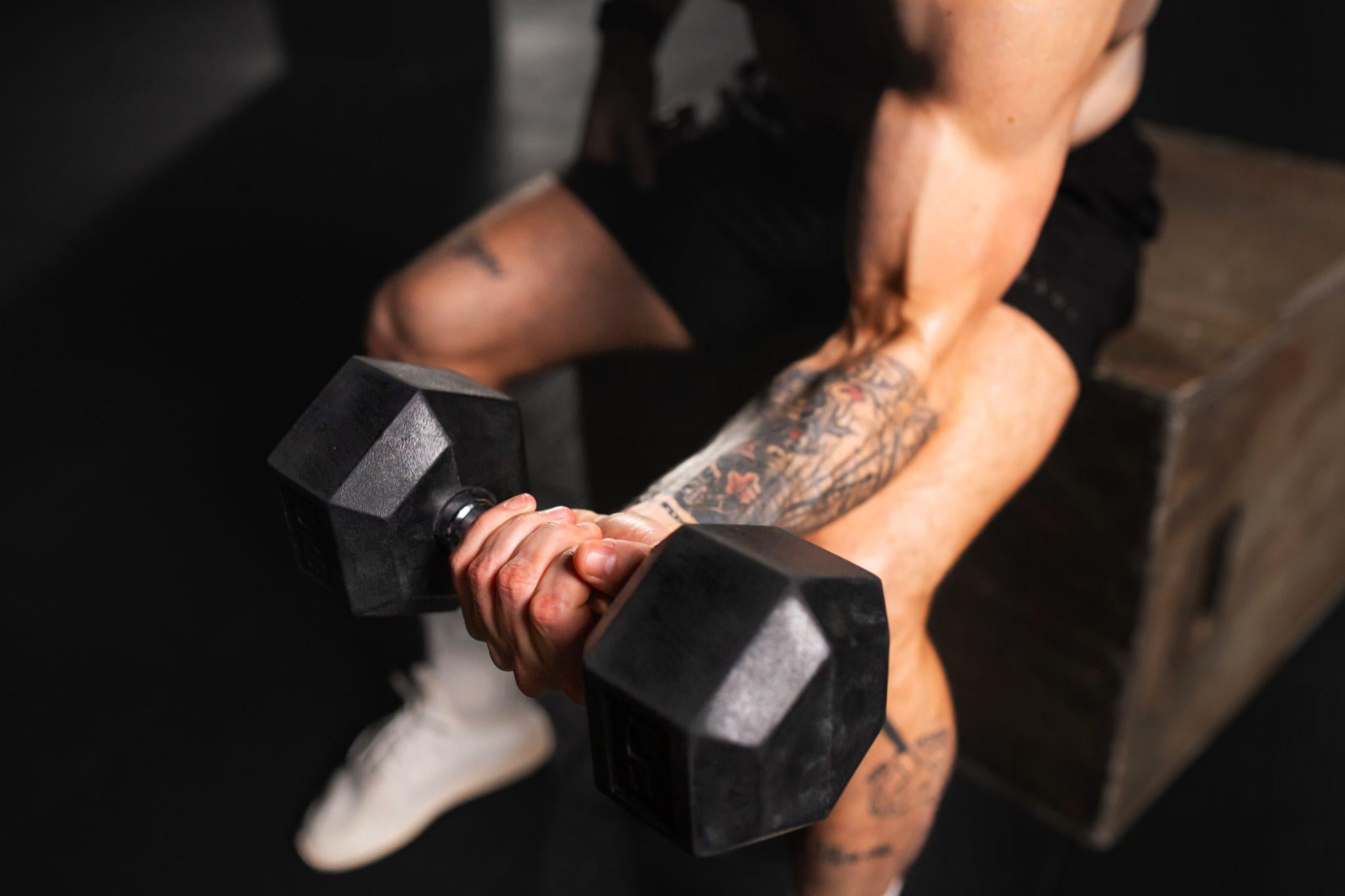 Working out with a fresh tattoo