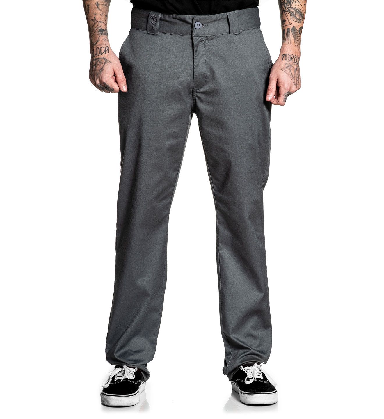 925 Chino Stretch Pant Grey -                                     