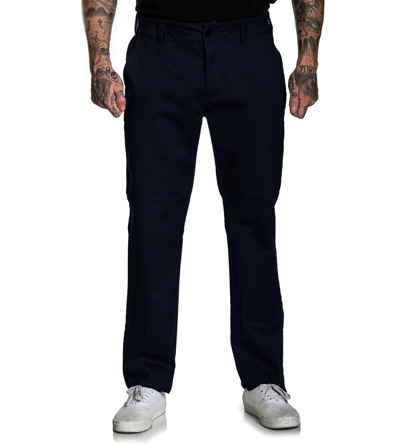 925 Relaxed fit Chino Stretch Pant Dark Navy -                                     