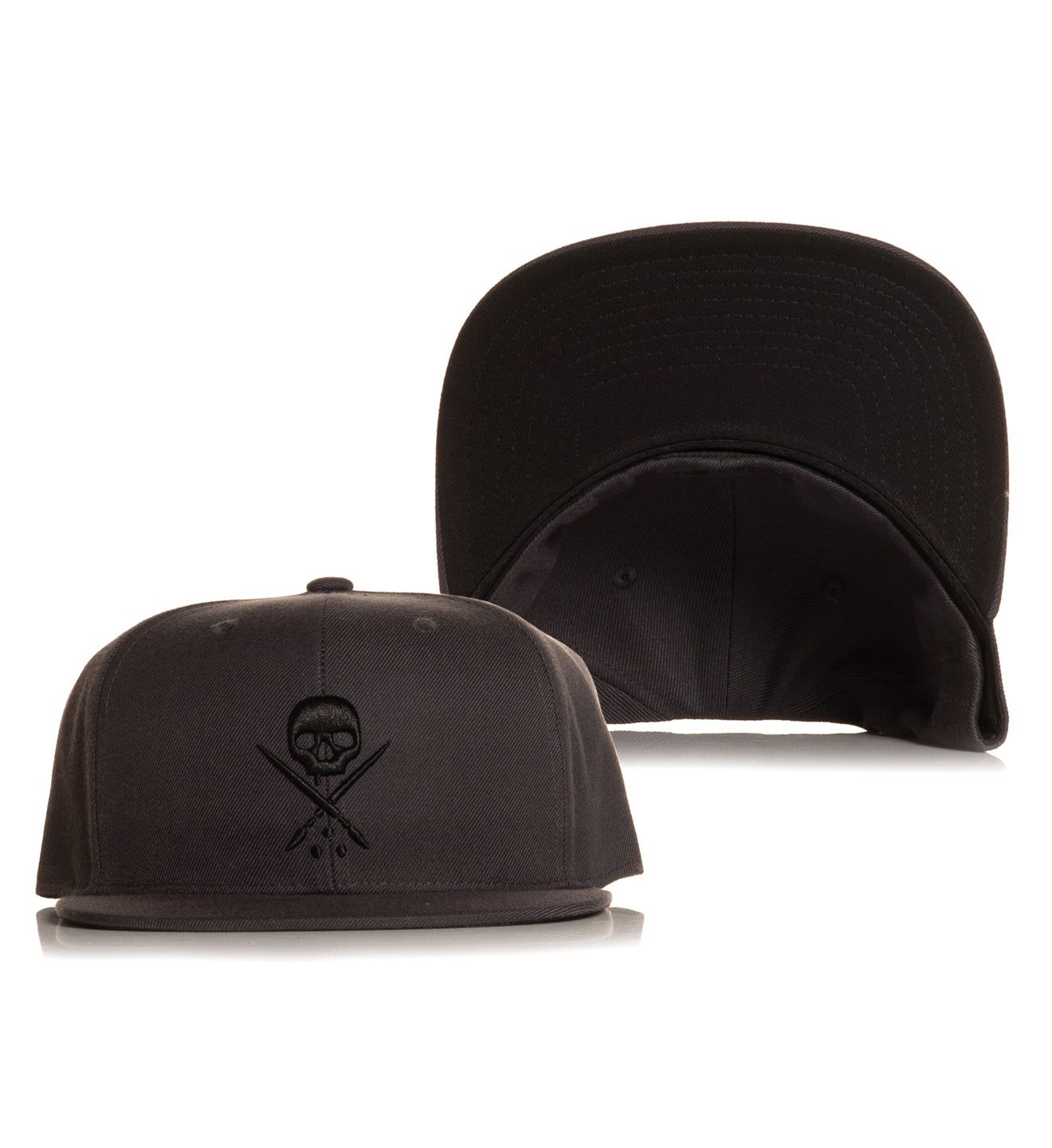 Badge Fitted Hat - Dark Grey -                                     
