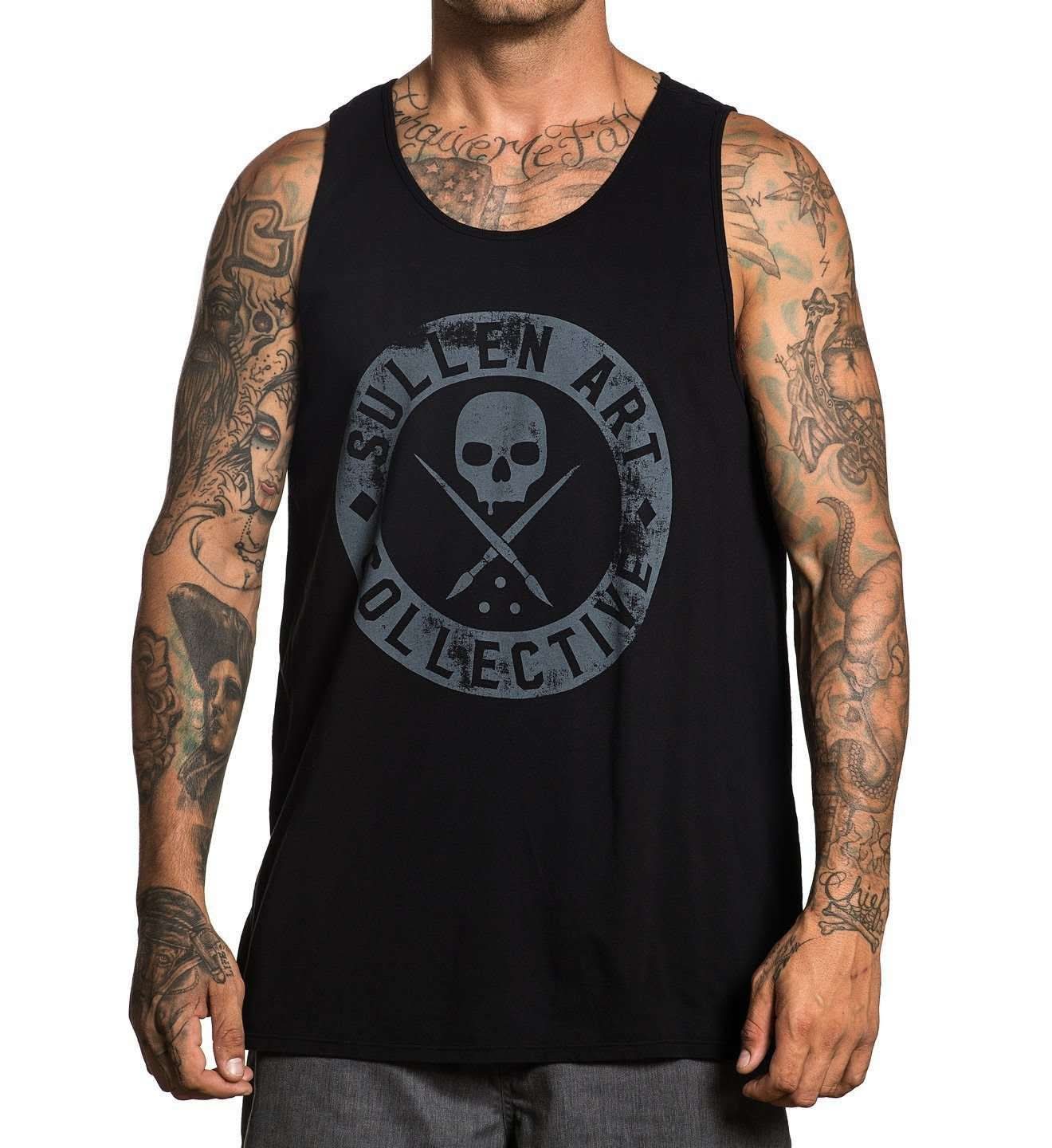 Badge Of Honor Tank Black -                                     