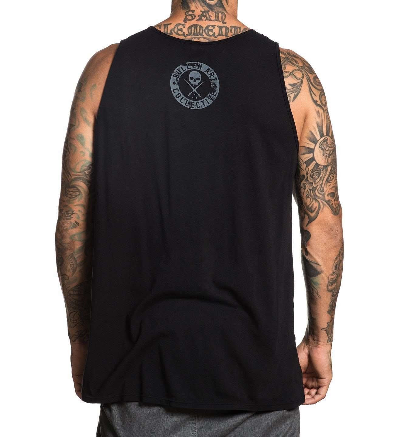 Badge Of Honor Tank Black -                                     