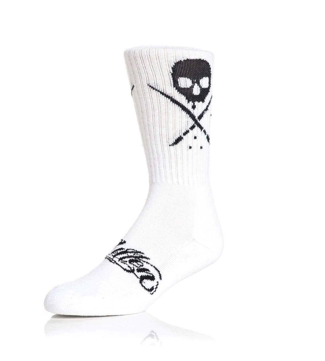 Standard Issue Socks White/Black - 