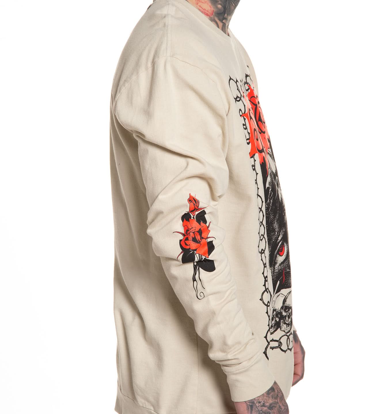 【限定セール】RYOGEN DEAD LEAF FRENCH SLEEVE リョウゲン/RYOGEN DEAD LEAF RAGLAN HALFZIP SHIRT（全2色