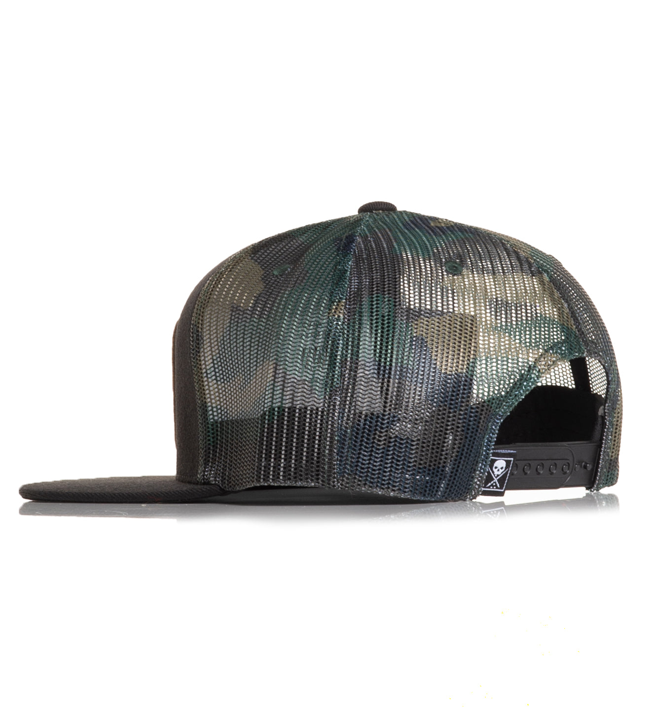 Eagle Crest Snapback - Black/Camo