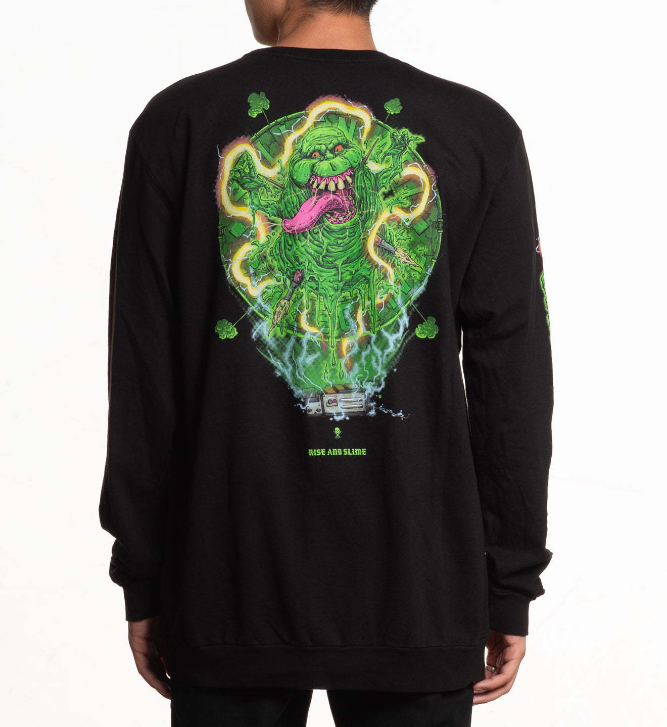 Slimer Badge LS