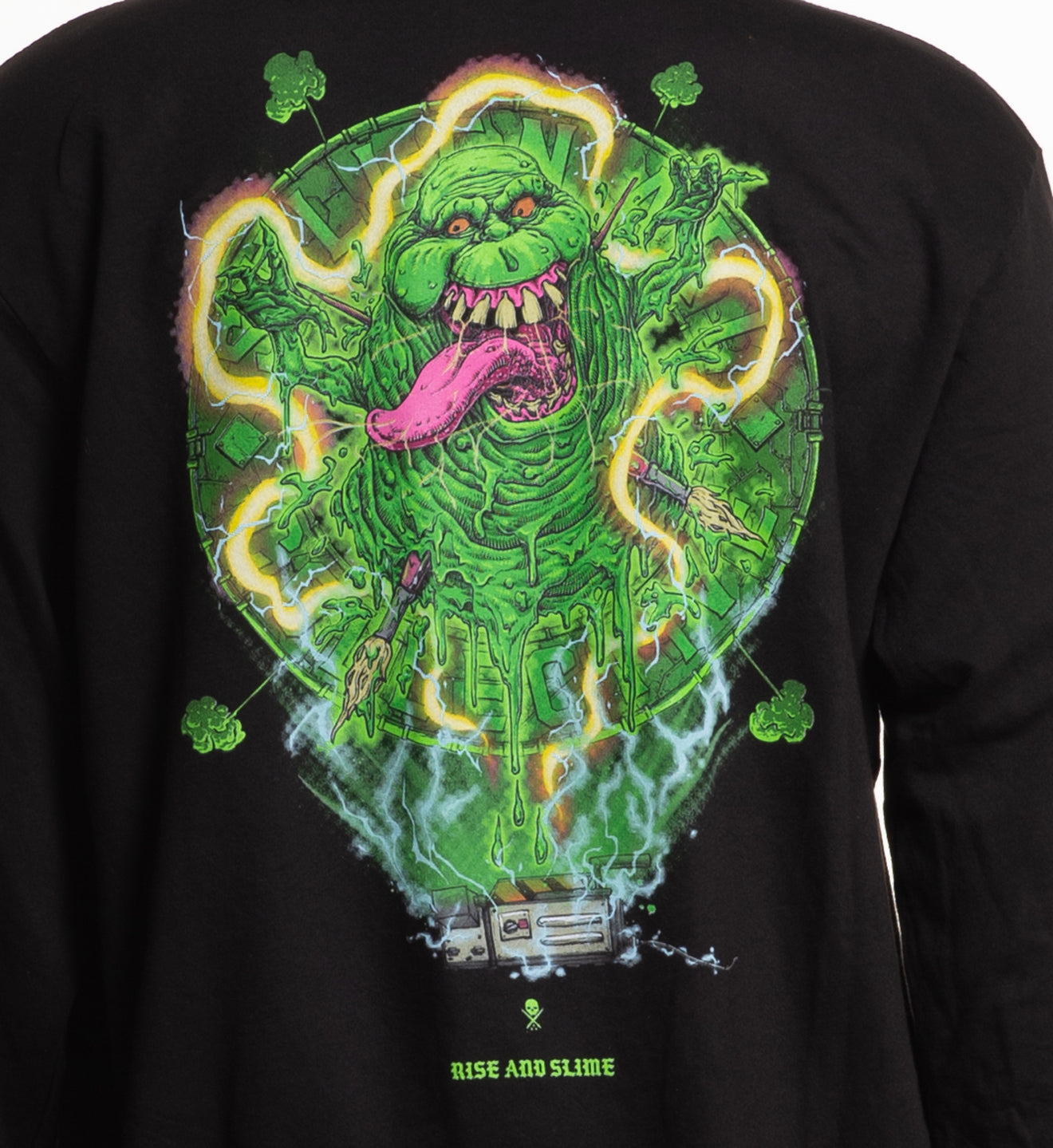 Slimer Badge LS