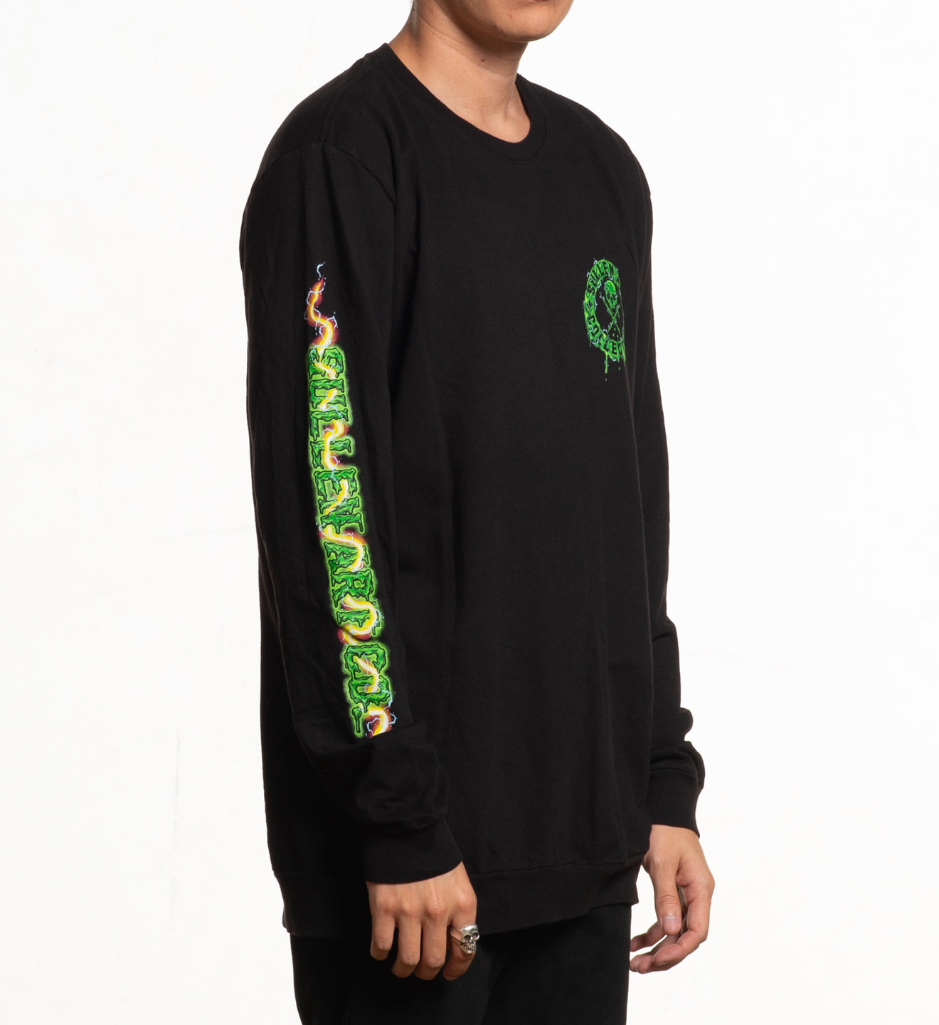 Slimer Badge LS