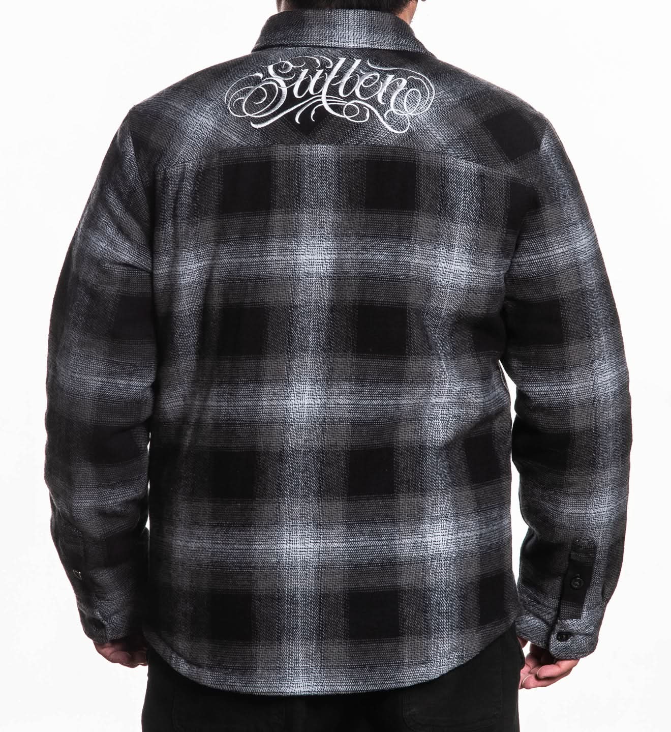 ULTERIOR　WOOL FLANNEL F/T PARKA - BLACK Twisted Flannel Jacket