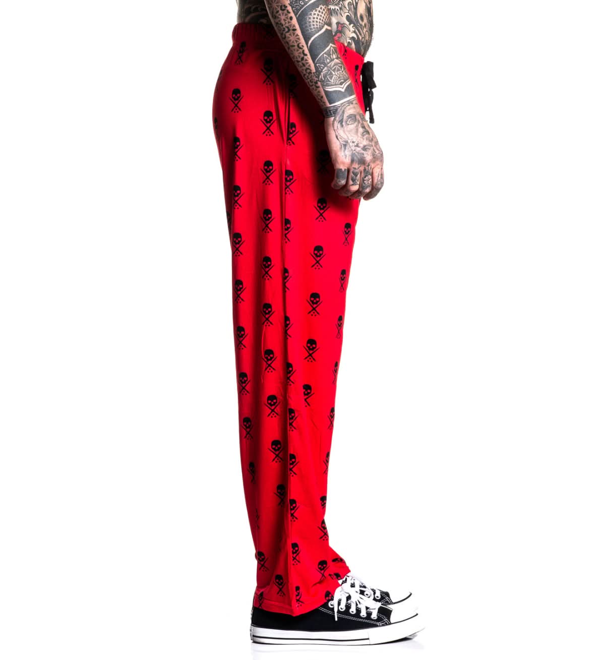 Badge Pajama Pant - Grey
