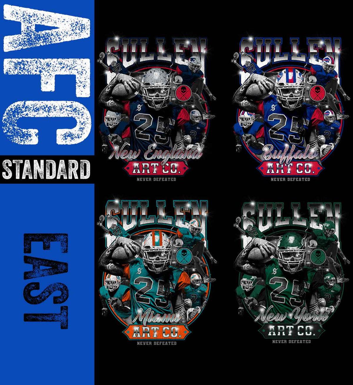 End Zone Standard - AFC EAST