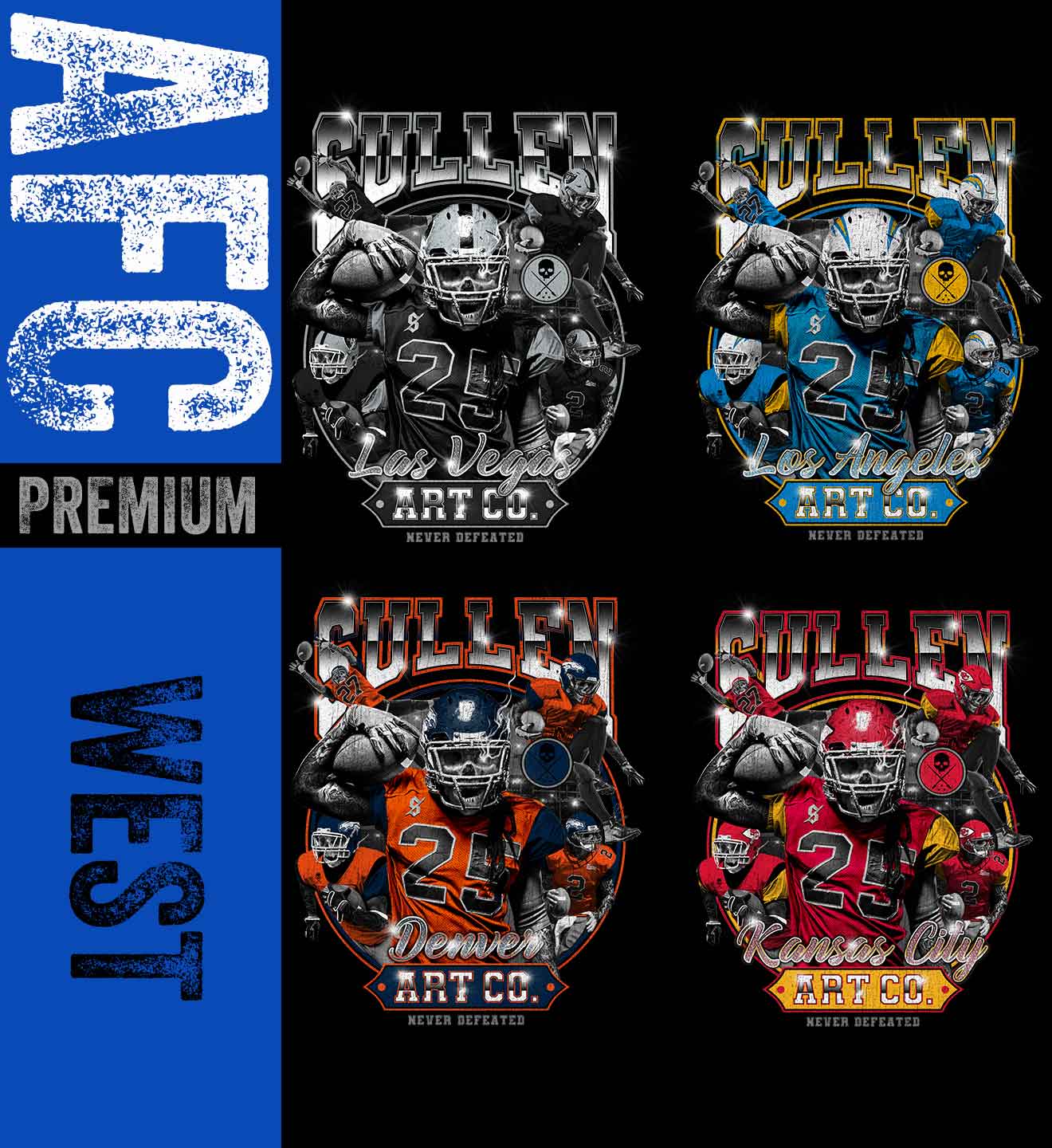 End Zone Premium - AFC WEST