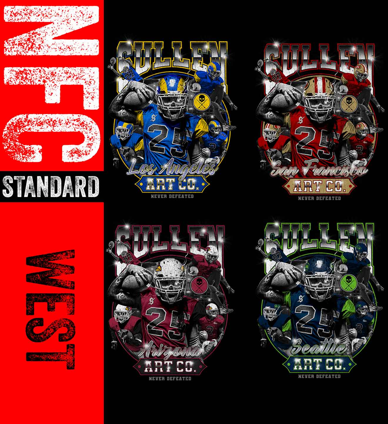 End Zone Standard - NFC WEST